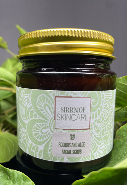 Rooibos & Aloe Facial Scrub For Sensitive Skin